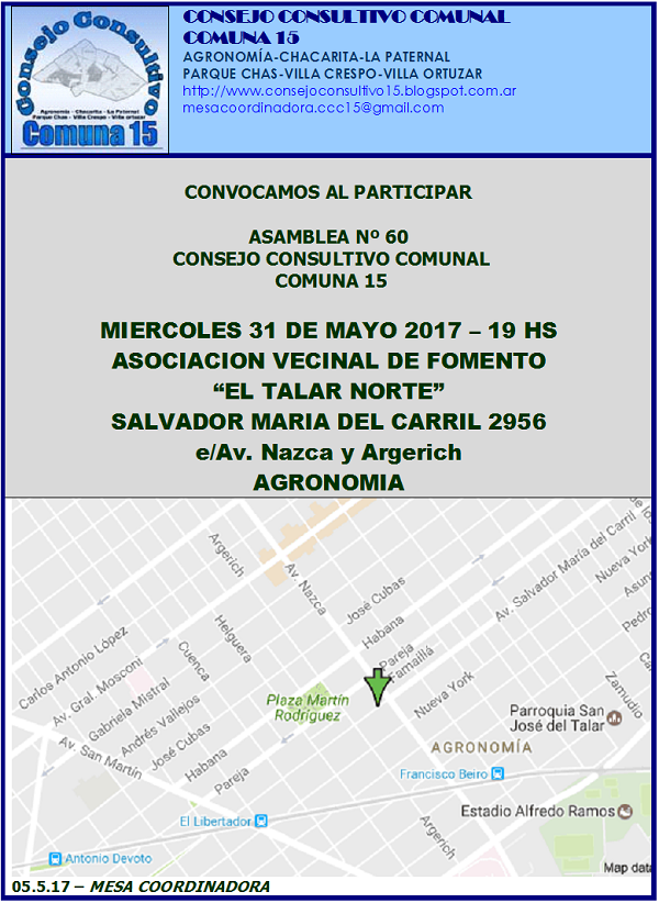 CONVOCATORIA CCC